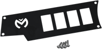 MOOSE UTILITY Dash Plate - Left - Black 100-4340-PU
