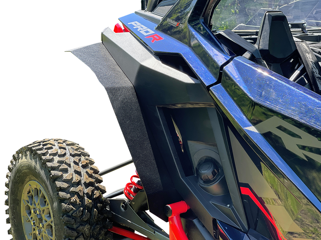 MOOSE UTILITY Fender Flares for Polaris RZR Pro (2022-2023) - Part Number 44-4600W