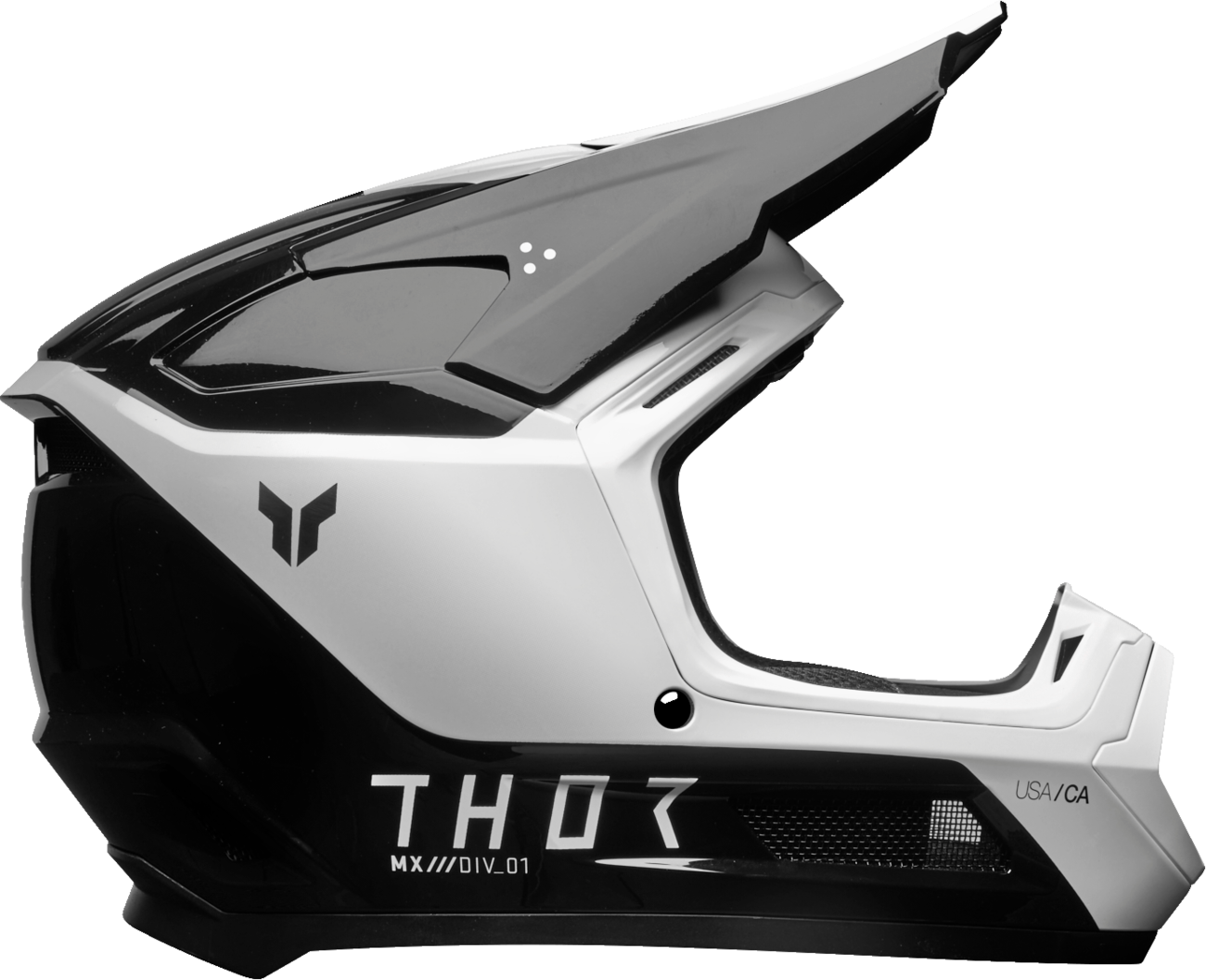 THOR Youth Fleet Helmet Storm Black/White Small 0111-1686