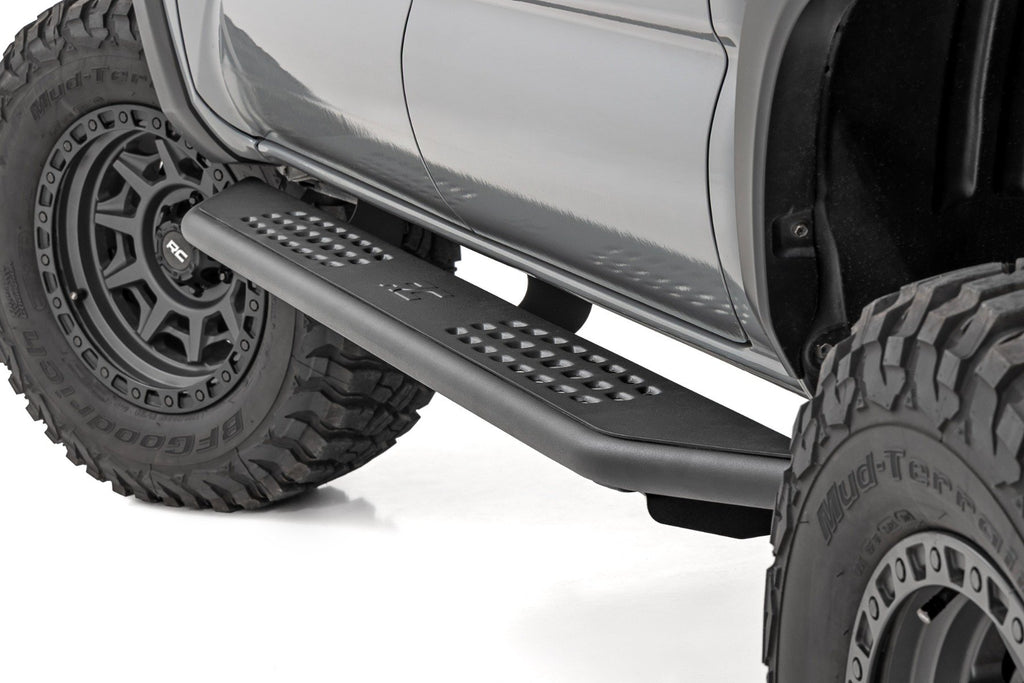 Rough Country | OV2 Running Boards | Side Step Bars | Crew Cab | Toyota Tacoma (2016-2023) | 14012