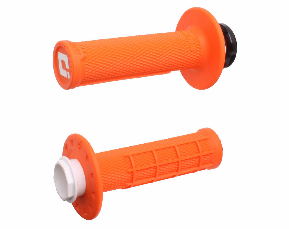 Micro X Lock On Grips Half Waffle Orange/Black