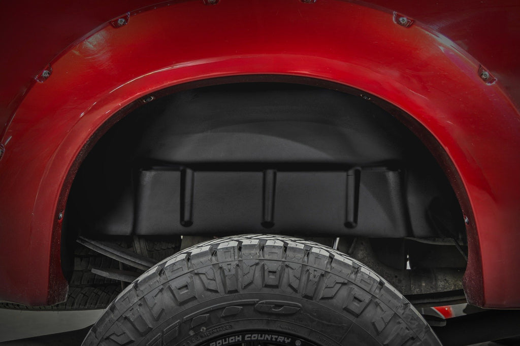 Rough Country | Rear Wheel Well Liners | Ford F-250/F-350 Super Duty 2WD/4WD (2009-2016) | 4509A