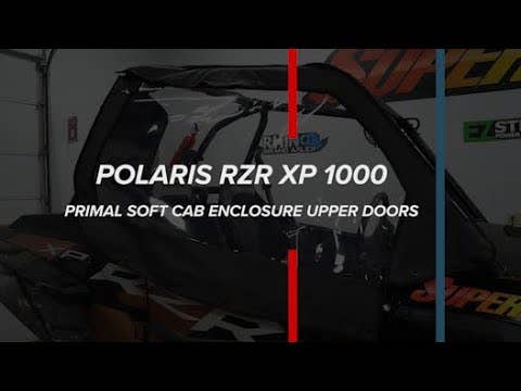 Polaris RZR Trail S 1000 Primal Soft Cab Enclosure Upper Doors
