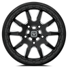 Valor Offroad V15 Satin Black w/ Red Rings Beadlock Wheels + System 3 XC450 Tires (Mounted Kit) β Satin Black Milled | 5x114.3 Bolt Pattern