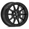 Valor Offroad V15 Satin Black w/ Red Rings Beadlock Wheels + System 3 XC450 Tires (Mounted Kit) β Satin Black Milled | 5x114.3 Bolt Pattern