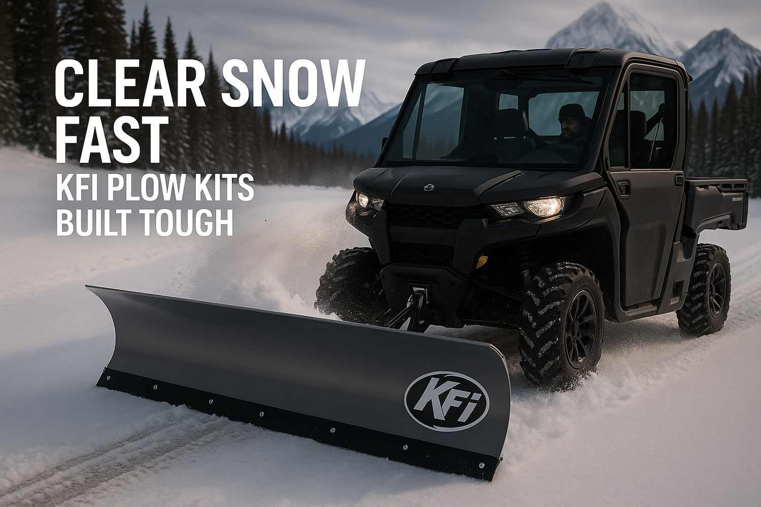 UTV SNOW PLOW KITS