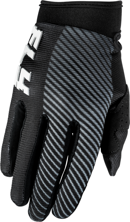 Youth F 16 Gloves Black/White Yl