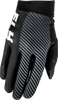 Youth F 16 Gloves Black/White Y3xs