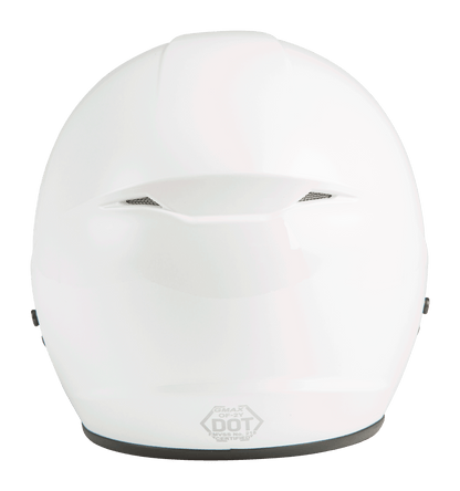 Of 2 Open Face Helmet White 2x