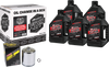 V Twin Syn Oil Change Kit M8 Chrome Filer