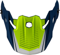 Mx 96 502 Visor W/Screws Matte Blue/Green