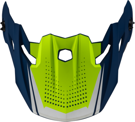 Mx 96 502 Visor W/Screws Matte Blue/Green