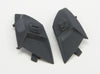 Top Front Vents Left/Right Matte Black Of 77