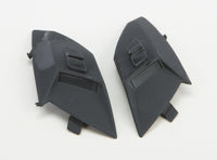 Top Front Vents Left/Right Matte Black Of 77