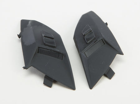 Top Front Vents Left/Right Matte Black Of 77