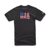 Circuits Tee Black/Usa Sm