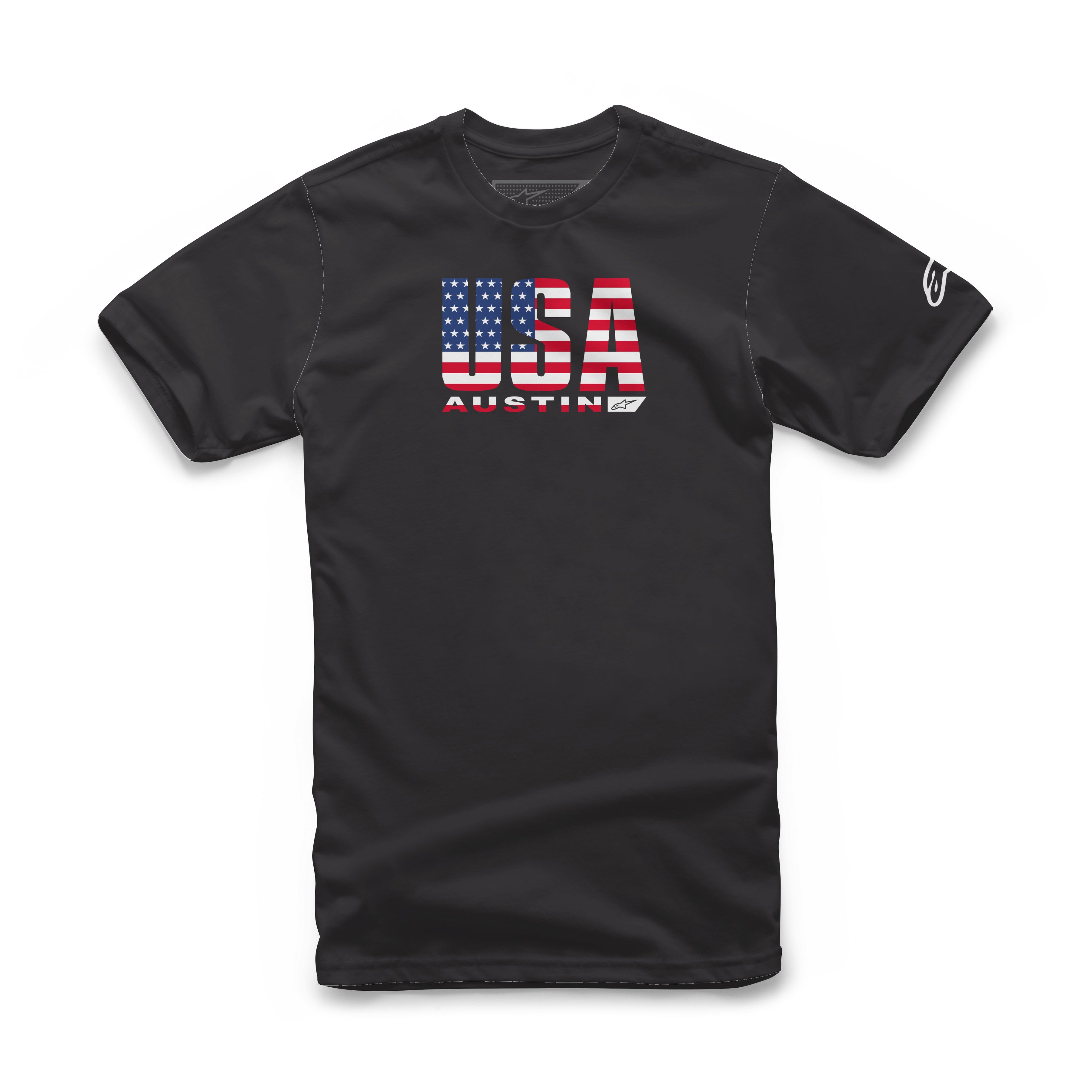 Circuits Tee Black/Usa Sm