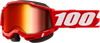 Accuri 2 Snowmobile Goggle Red W/ Red Mirror Lens