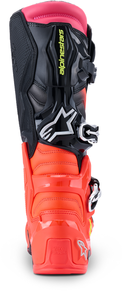 Tech 7 Black/Red Fluo/Pink Fluo 9