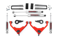 3 Inch Lift Kit | FK/FF Code | Chevy/GMC Sierra/Silverado 2500 HD Suburban/Yukon XL 2500 (01-10) | 859830RED