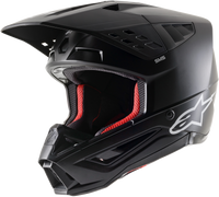S M5 Solid Helmet Black Matt Md