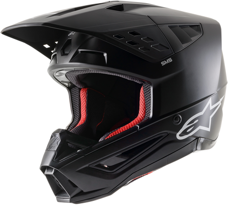 S M5 Solid Helmet Black Matt 2x