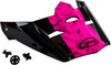 Visor W/Screws Dominant Mx 46 Black/Pink/White Md 2x