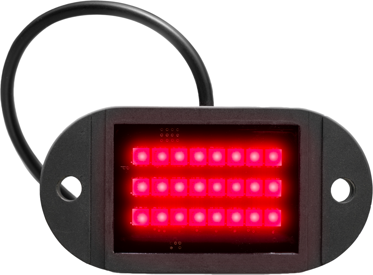 X4 Rock Lights + Contoller X4 24 Led Rock + Controller
