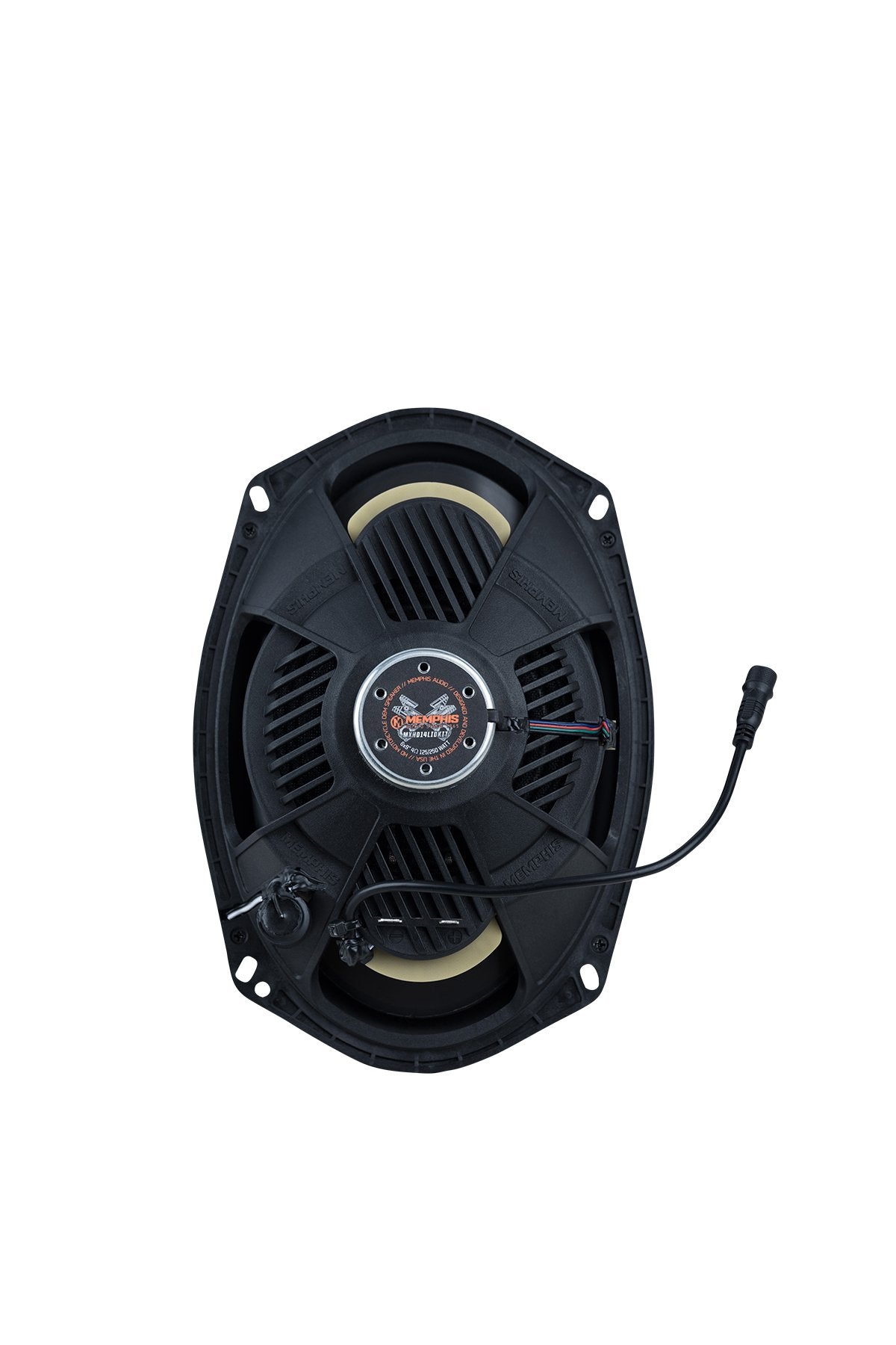 Memphis Audio | 6x9" Harley Davidson Direct Fit Bag Lid Audio System w/ RGB LED