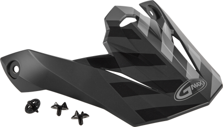 Visor W/Screws Fame Mx 86 Matte Dark Grey/Black