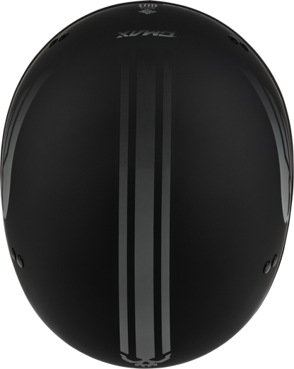 Hh 65 Retribution Helmet Matte Black/Silver Md