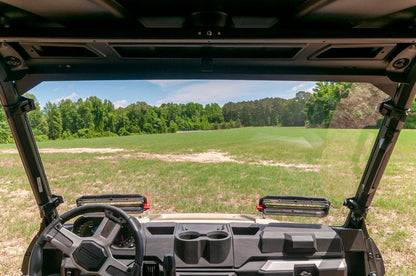 Seizmik 15-23 Polaris Ranger 500/ 570/ EV Mid-Size Pro-fit Tool-Less Windshield Vented HC