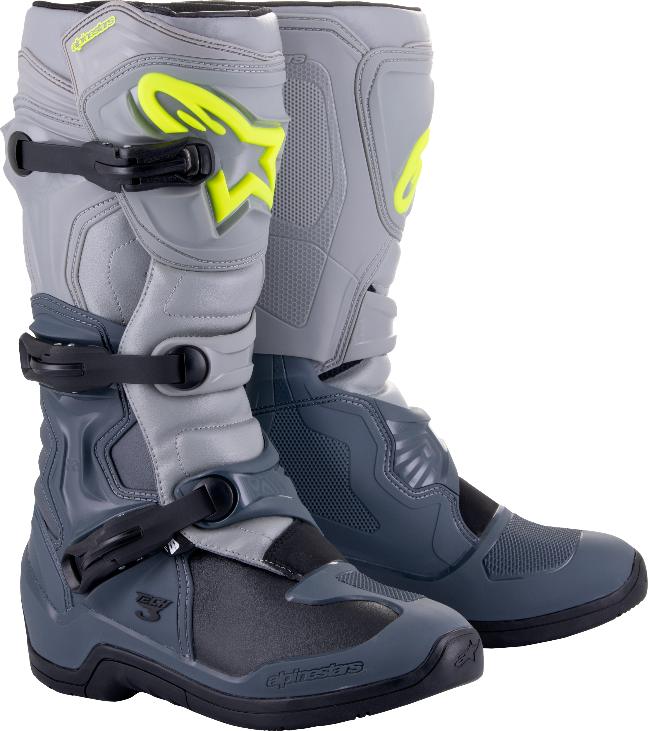 Tech 3 Boots Dk Grey/Lt Grey/Blk Sz 10