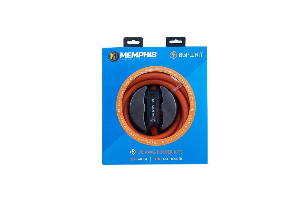 Memphis Audio | 0 AWG Kit- ANL Fuse Holder, 250A Fuse, NO RCAs