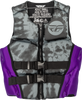 Wmn's Neoprene Flotation Vest Purple/Grey/Black Sm