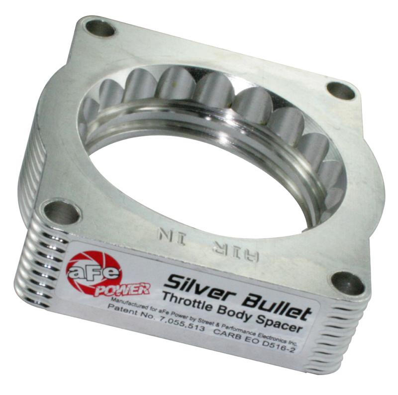 aFe Silver Bullet Throttle Body Spacers TBS GM C/K 1500/2500/3500 87-95 V6-4.3L V8-5.0/5.7L