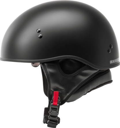 Hh 65 Half Helmet Naked Matte Black Lg