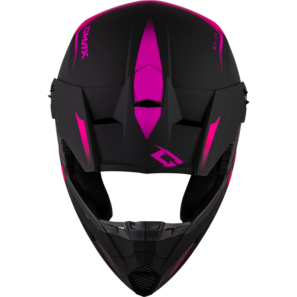 Mx 46 Compound Helmet Matte Black/Pink 2x