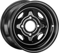 Sedona Steel 12x7 4/110 4+3 Blk Front/Rear
