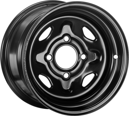 Sedona Steel 12x7 4/110 4+3 Blk Front/Rear