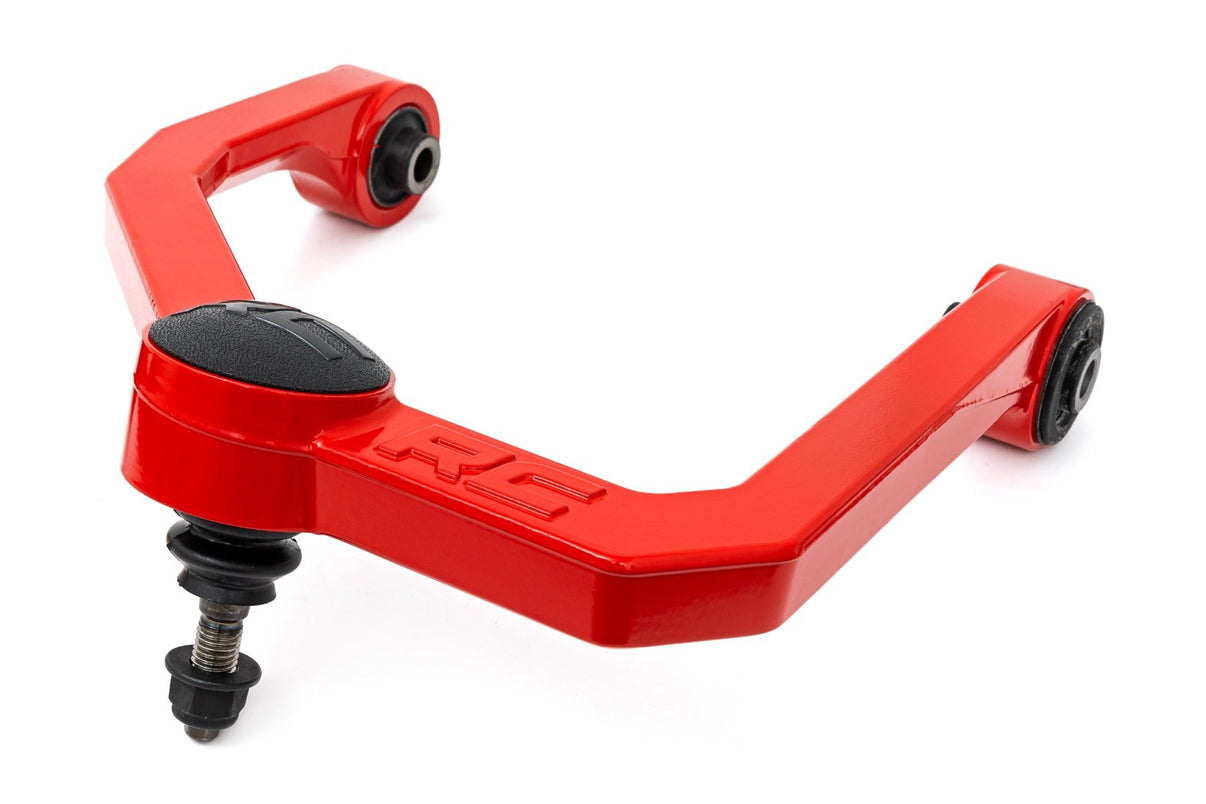 Red Forged Upper Control Arms | 2-3 Inch Lift | Nissan Titan 2WD/4WD (04-24) | 83401ARED