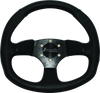 DragonFire Racing Steering Wheels - D-Shaped- Vinyl- Black- 0in offset