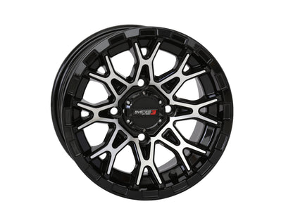 System 3 ST6 14x7 +10mm Maxxis Rampage UTV Wheel and Tire Kit