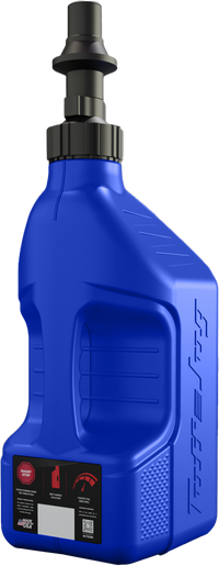 Utility Container Blue W/ Blue Cap 5 Gal
