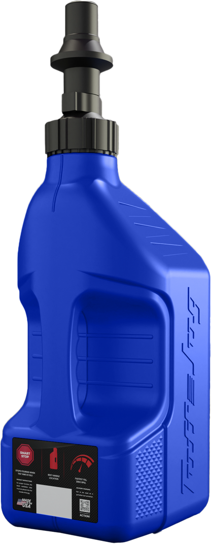 Utility Container Blue W/ Blue Cap 5 Gal