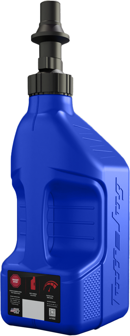 Utility Container Blue W/ Blue Cap 5 Gal