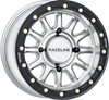 Alpha Hyper Wheel 4/156 Hyper Silver/Blk 15x7 (+10mm)