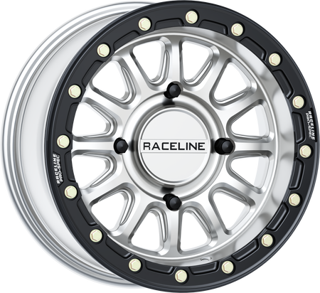 Alpha Hyper Wheel 4/156 Hyper Silver/Blk 15x7 (+10mm)