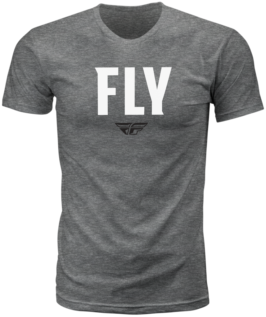 Fly Wfh Tee Dark Grey Heather Md
