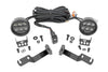LED Light Kit | Ditch Mount | Black Series Round | 3.5 Inch | Amber DRL | Toyota Tacoma (05-15) | 71092